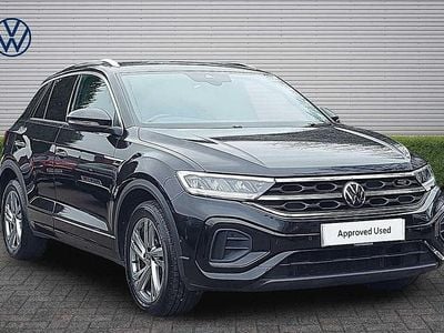 Used VW T-Roc R-line 150 HP (110 kW) 2022 Black SUV