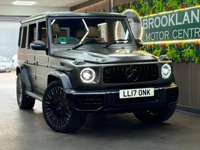 Used Mercedes G350 2017 Green SUV