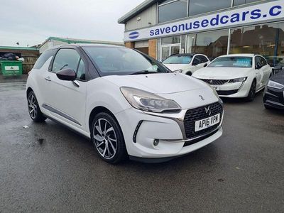Used DS Automobiles DS3 110 HP (80 kW) 2016 White Hatchback