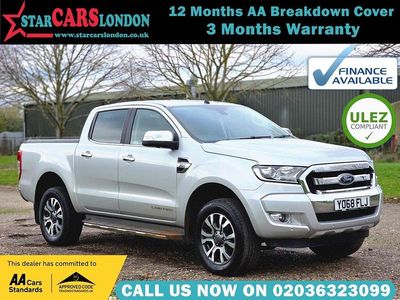 Used Ford Ranger Limited 160 HP (117 kW) 2018 Silver Pickup