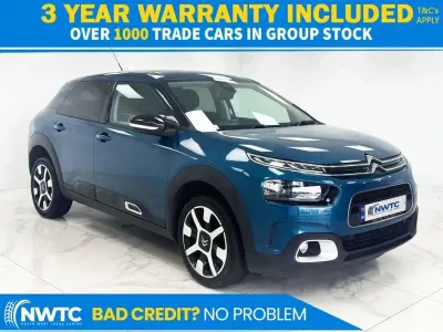 Used Citroën C4 Cactus Flair 110 HP (80 kW) 2018 Blue Hatchback