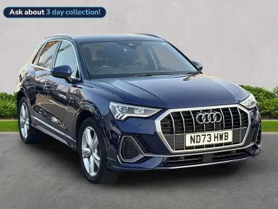 Używany Audi Q3 S-Line 150 KM (110 kW) 2024 Niebieski SUV