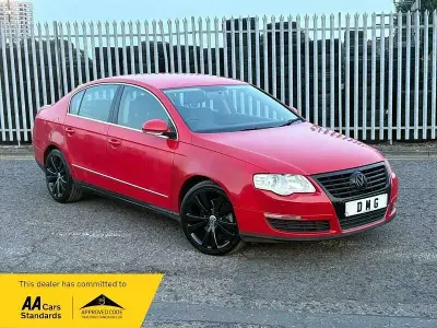 Used VW Passat Highline 170 HP (125 kW) 2009 Red Sedan