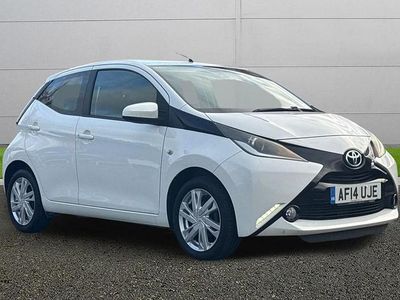 White Used 2014 Toyota Aygo x-press Hatchback | £5,490 (A bit pricey)