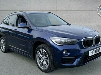 Usado BMW X1 Sport Line 187 HP (137 kW) 2019 Azul SUV