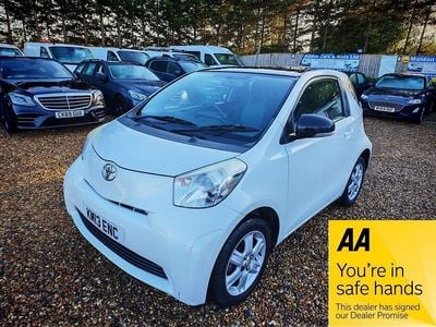 White Used 2013 Toyota iQ Hatchback | £4,990 (Fair price)