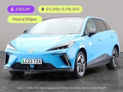 Used MG MG4 EV Trophy 2023 Blue Hatchback