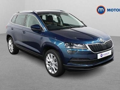 Blue Used 2019 Skoda Karoq SE L SUV | £17,849 (Fair price)