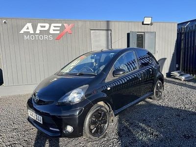 Black Used 2012 Toyota Aygo Hatchback | £4,275 (Fair price)