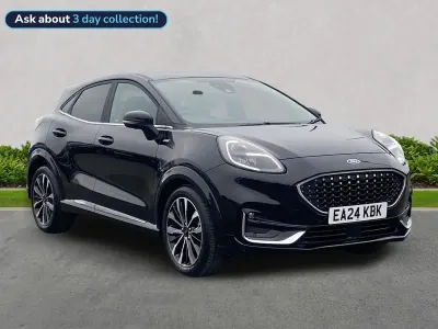 Gebraucht Ford Puma ST-Line 125 PS (91 kW) 2024 Schwarz SUV