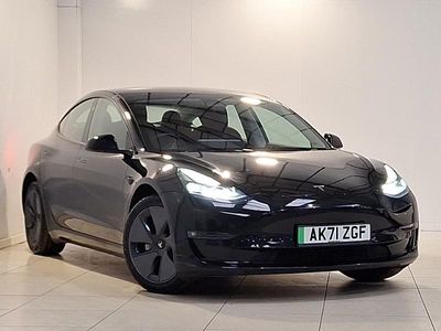 Used Tesla Model 3 Long Range AWD 11 kW (15 HP) 2021 Black Sedan
