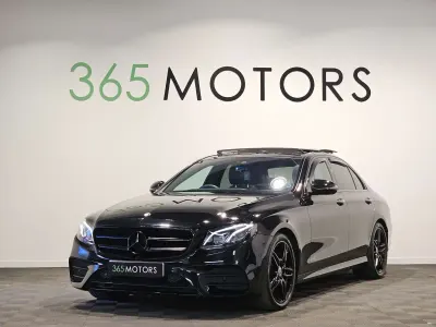 Used Mercedes E400 AMG line 340 HP (250 kW) 2018 Black Sedan