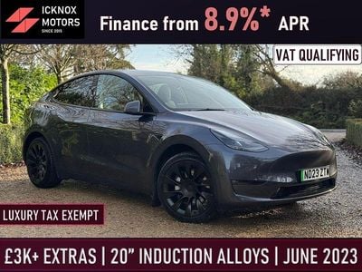 Grey Used 2023 Tesla Model Y Long Range AWD SUV | £28,920 (Fair price)