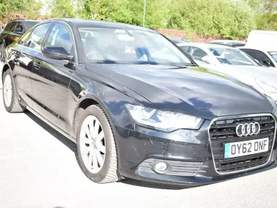 Used Audi A6 2012 Black Sedan
