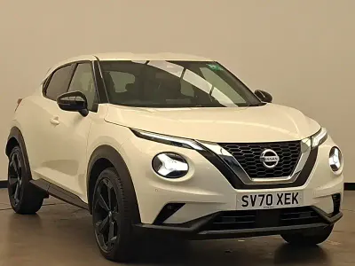 Used Nissan Juke Tekna 117 HP (86 kW) 2020 White SUV