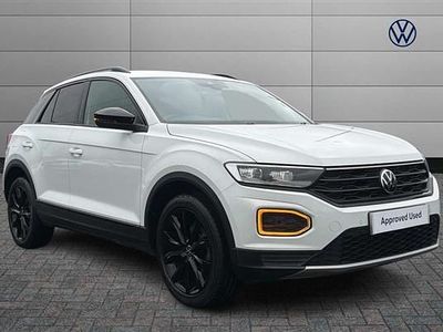 White Used 2021 VW T-Roc Black Edition SUV | £16,650 (Fair price)