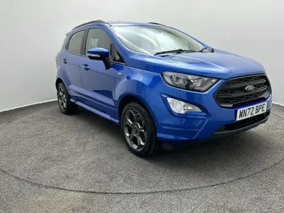 Used Ford Ecosport ST-Line 125 HP (91 kW) 2022 Blue SUV