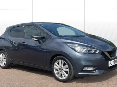 Used Nissan Micra Acenta 101 HP (74 kW) 2020 Grey Hatchback