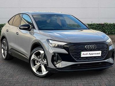 Used Audi Q4 e-tron Black Edition 210 kW (286 HP) 2025 Pebble grey, solid SUV