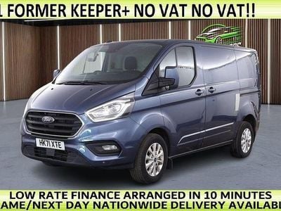 Used Ford Transit Custom Limited 2021 Blue Van