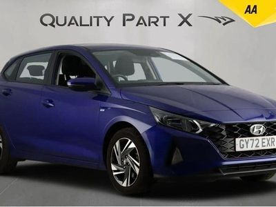 Blue Used 2022 Hyundai i20 SE Hatchback | £14,490 (Fair price)