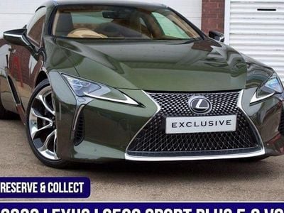 Used Lexus LC 500 Sport Line 464 HP (341 kW) 2022 Green Coupe