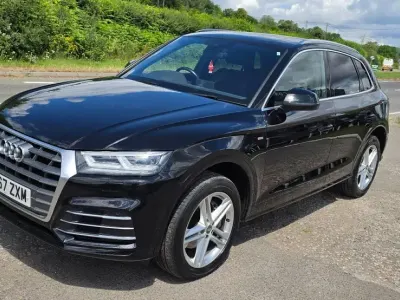 Used Audi Q5 S-Line 190 HP (139 kW) 2017 Black SUV