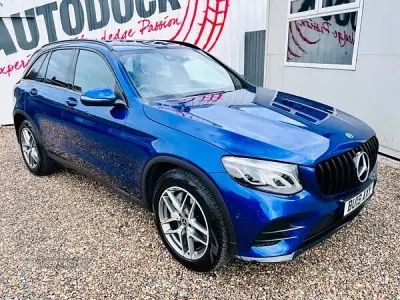Used Mercedes GLC250 AMG line 2019 Blue Estate