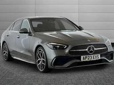 Usado Mercedes C300 AMG Line Premium Plus 258 CV (189 kW) 2023 Gris Berlina