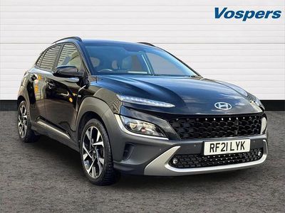Used Hyundai Kona Premium 117 HP (86 kW) 2021 Black SUV