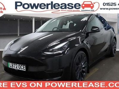 Black Used 2022 Tesla Model Y Performance SUV | £26,989 (Fair price)