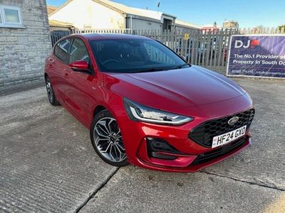 Red Used 2024 Ford Focus ST-Line X Hatchback | £20,975 (A bit pricey)