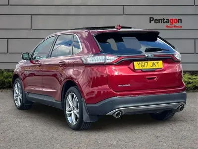 Gebraucht Ford Edge Titanium 177 PS (130 kW) 2017 Rot SUV