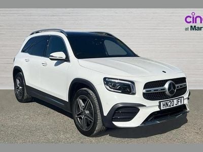 Begagnad Mercedes GLB220 AMG line 190 HK (139 kW) 2020 Vit SUV