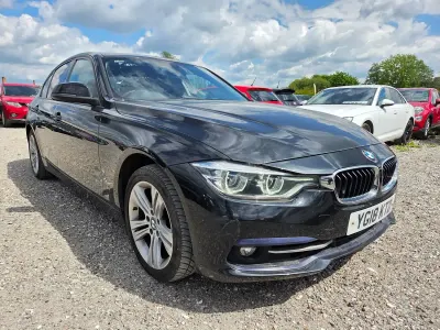Used BMW 320 Sport Line 2018 Black Sedan