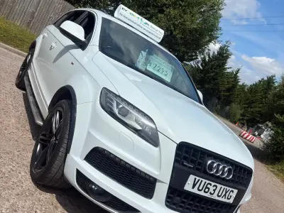 Used Audi Q7 S-line plus 204 HP (150 kW) 2013 White SUV