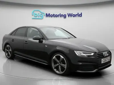 Used Audi A4 Black Edition 150 HP (110 kW) 2017 Black Sedan