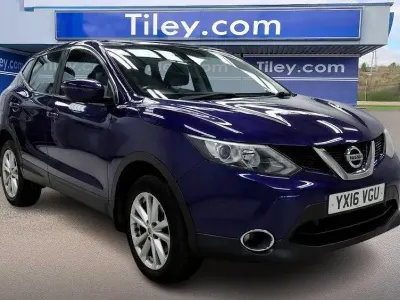 Used Nissan Qashqai Acenta 115 HP (84 kW) 2016 Blue SUV
