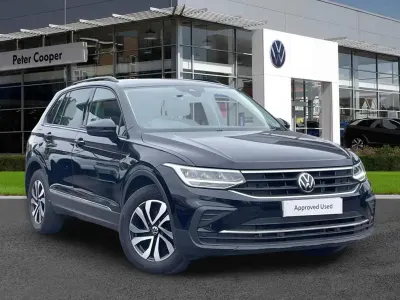 Used VW Tiguan Active 150 HP (110 kW) 2022 Black SUV