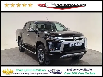 Second-hand Mitsubishi L200 150 CP (110 kW) 2020 Negru Pickup