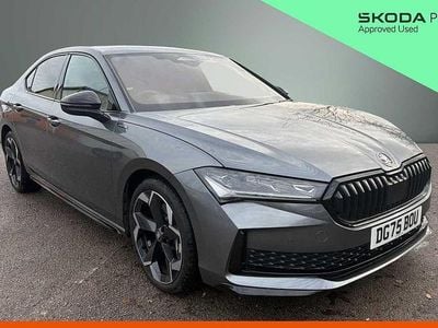 Used Skoda Superb SportLine 204 HP (150 kW) 2025 Grey Hatchback