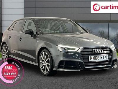 Grey Used 2019 Audi A3 Sportback Black Edition Hatchback | £15,250 (Fair price)
