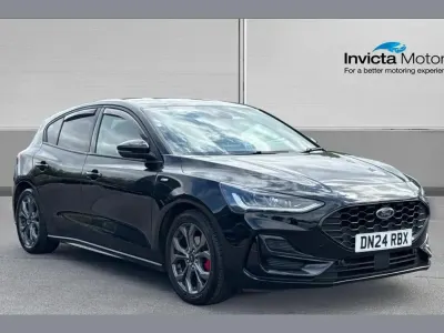 Used Ford Focus ST-Line 123 HP (90 kW) 2024 Black Hatchback