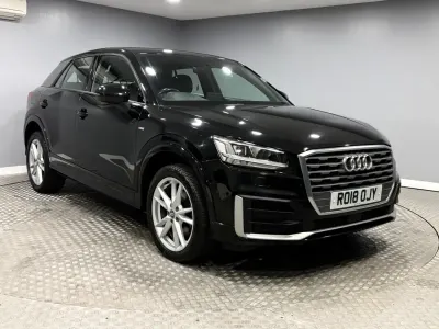 Usado Audi Q2 S-Line 116 CV (85 kW) 2018 Negro SUV