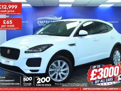 Used Jaguar E-Pace S 150 HP (110 kW) 2020 White SUV