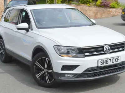 Used VW Tiguan SE 150 HP (110 kW) 2017 White SUV
