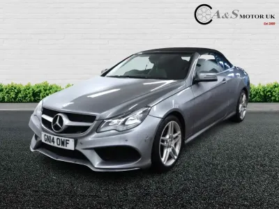 Begagnad Mercedes E220 AMG 168 HK (123 kW) 2014 Silver Cab