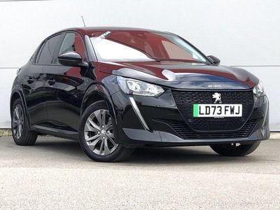 Black Used 2024 Peugeot e-208 Allure+ Hatchback | £14,194 (Fair price)