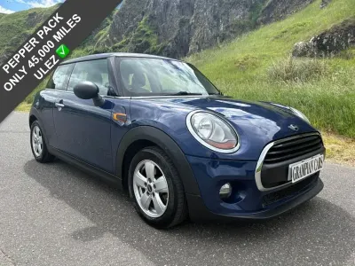 Used Mini ONE Hatch 102 HP (75 kW) 2014 Blue Hatchback