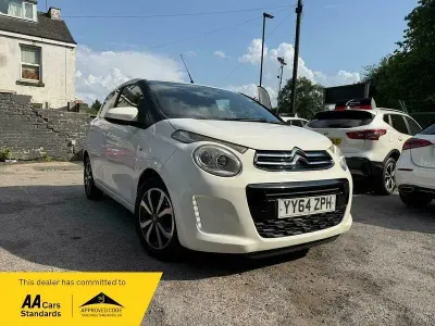 Used Citroën C1 Flair 82 HP (60 kW) 2015 White Hatchback